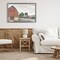 Stupell Industries Grace Farm Barn View Floating Frame, design by Errico & Slyp